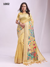 Astita Sarees With Linen Cotton and Permuim Crafted Lien Cotton